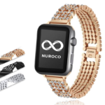 Premium Crystal Rhinestone Diamond Bling Metal Women Band Series 7 6 5